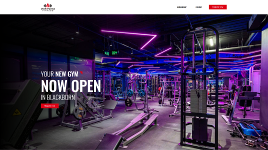 Ironforge Fitness Website