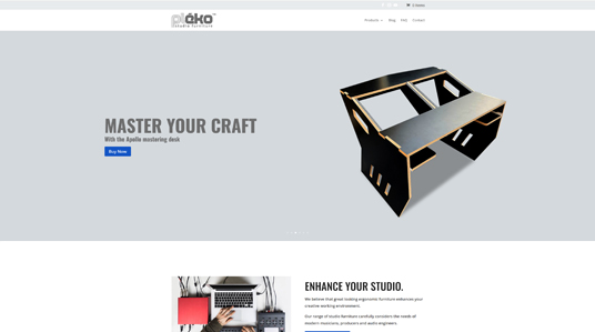 Pleko-Studio-Furniture---Website-Homepage